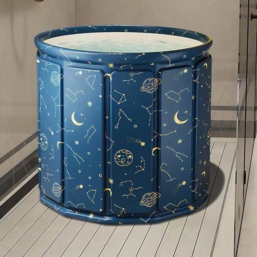 Tragbare Badewanne,Antirutsch PVC Leichte Kältebadewanne | Badezimmer Heißwasser-SPA Eintauchwanne - für Innen- und Außenbereich Camping & Reisen für alle – Bild 2