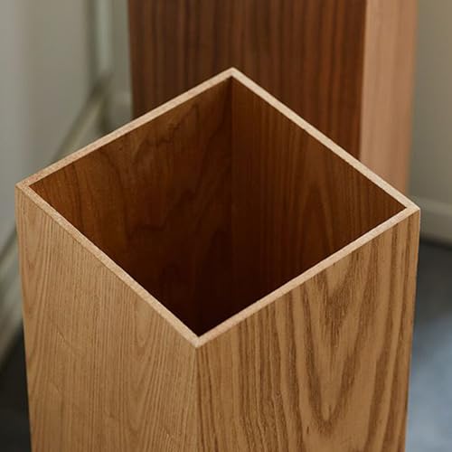Regenschirmhalter – 50 x 16 x 16 cm Holzschirmständer – Aufbewahrungseimer für Terrasse, Eingang, Büro, Hinterhof, Zuhause, Schlammzimmer, Terrasse, Flur, Bauernhaus – Bild 8