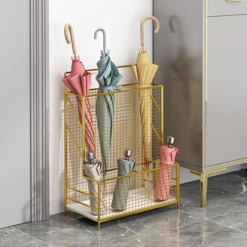 Fxzqgnh Regenschirmständer, Mehrzweck, praktisch, stabil, Metall, Schirmständer für Zuhause – Bild 2