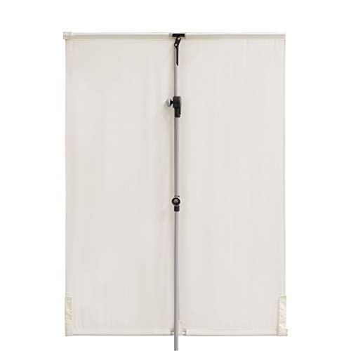 Doppler ACTIVE Balkonblende – Rechteckiger Sonnenschirm ideal für den Balkon –Plus Sichtschutz – 180x130 cm – Natur – Bild 4