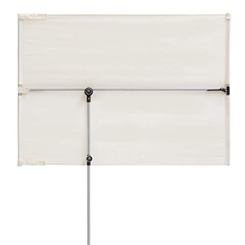Doppler ACTIVE Balkonblende – Rechteckiger Sonnenschirm ideal für den Balkon –Plus Sichtschutz – 180x130 cm – Natur – Bild 6