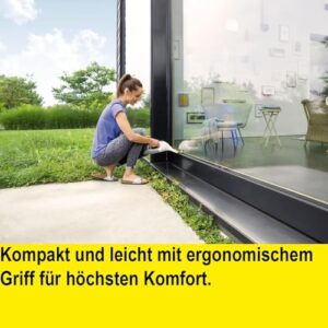 Alternative view of Kärcher Akku-Fenstersauger WV 7 Signature Line – Fensterreiniger mit 100 Min Akkulaufzeit, LED-Anzeige, 2 Absaugdüsen, Sprühflasche, Mikrofaserbezügen, Schmutzkratzer & 500 ml Reiniger