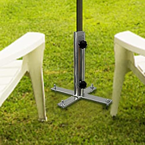 Generico Sonnenschirmhalter für den Strand, resistent und von hoher Widerstandsfähigkeit, mit Sandspitze für den Außenbereich, für Terrasse, Rasen, Brücke, Garten, Pool, Camping, Boot, Sommer – Bild 8