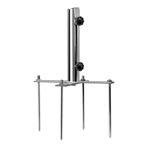 Générique Stanze für Sonnenschirm für Strand | 4 Spitzen aus Metall verstellbar | Stabilisator-Basis Sand Sonnenschirm Strand – für Rasen, Terrasse, Garten, Urlaub, Events, Camping, Boot – Bild 8