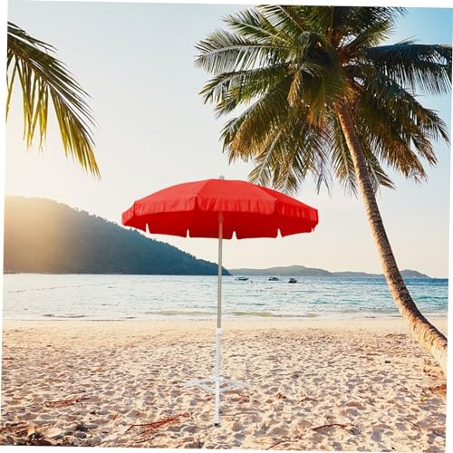 Robuster Sonnenschirmständer aus Eisen, faltbar, für den Garten, stabile Unterstützung für Sonnenschirme und Fahnenmasten, wetterbeständiges, rostfreies Design – Bild 2
