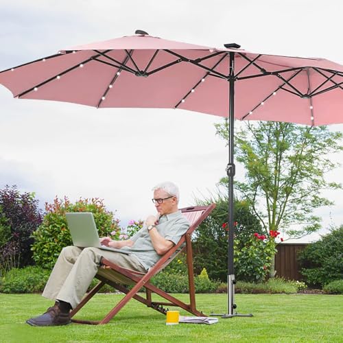Berriphonia Halterung für Strandschirm – aus Metall, verstellbar und windbeständig | und Stabilisator für Sonnenschirme – für Terrasse, Pool, Angeln, Reisen, Outdoor – Bild 8