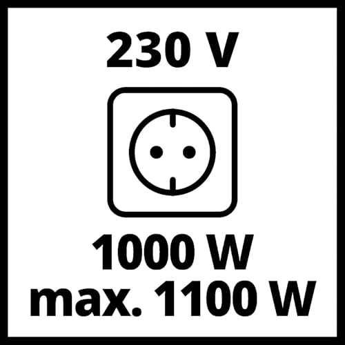 Einhell Stromerzeuger (Benzin) TC-IG 1100 (1100 W Maximalleistung, 1000 W max. Dauerleistung, 6,5 L Tank, Inverter, 4-Takt-Motor, 1x 230 V, Ölmangelsicherung, Überlastschutz) – Bild 7