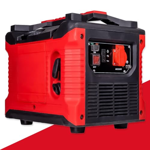 Walter Inverter Stromerzeuger 1000W, Benzin Notstromaggregat, ideal für Camping Reise Garage Wohnwagen Baustelle, WWS-IGS1000 – Bild 7