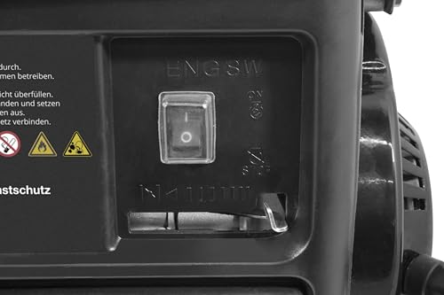 Güde Stromerzeuger GSE 951 (2-Takt Motor, Benzin, 1/1,36 (kW/PS), 1x 230 V Steckdose, max. 720 W, Laufzeit bis 7,5 h, Tank 3,8 l, Reversierstart, Tragegriff, Gewicht 15,85 kg) – Bild 6