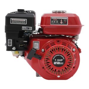 4-Takt Benzinmotor 7,5Ps 5,1Kw Standmotor Kartmotor Industriemotor Motor Stromerzeuger Notstromaggregat Generator Benzin Antriebsmotor 1Zylinder Go-Kart 20Mm Engine FüR Wasserpumpen RüTtler