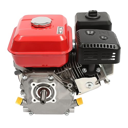 WOLEGM 7,5PS 4kW Benzinmotor Standmotor, 4-takt Seilzugstart Generator Benzin 208 CCM Hubraum für Wasserpumpen Rüttler Generatoren Mörtelmischer – Bild 3