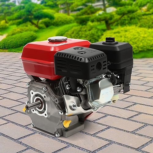 WOLEGM 7,5PS 4kW Benzinmotor Standmotor, 4-takt Seilzugstart Generator Benzin 208 CCM Hubraum für Wasserpumpen Rüttler Generatoren Mörtelmischer – Bild 5