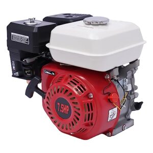 7.5 PS Benzinmotor | Go Kart mit Motor Benzin 4 Takt | Gokart Motor Generator Notstromaggregat Tragbar Stark 5100W Leistung Dichtungssystem