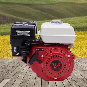 Alternative view of 7.5 PS Benzinmotor | Go Kart mit Motor Benzin 4 Takt | Gokart Motor Generator Notstromaggregat Tragbar Stark 5100W Leistung Dichtungssystem