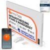 TermoPlaza WLAN Infrarotheizung mit Thermostat 1100 W bis 28 m² | Intelligente Infrarot Wandheizung & Standgerät | Energiesparende Infrarot Elektroheizung & Konvektor Heizung für Zuhause und Bedzimmer