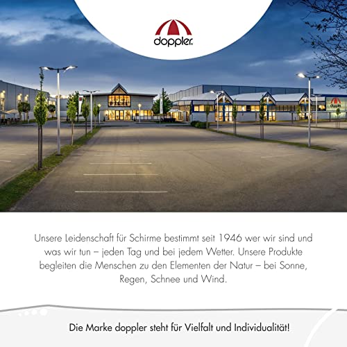 Doppler Active Balkonblende Black Edition 170x130cm in Anthrazit I Sonnenschutz für Balkon & Terrasse I Flexibler Sichtschutz I Sonnenschirm rechteckig & drehbar I Gartenschirm für Dachterassen – Bild 8