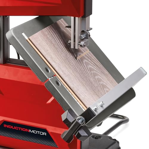 Einhell Bandsäge TC-SB 200 (300 W, werkzeugloser Sägebandwechsel, Parallelanschlag, Höhenverstellung, robuste Sägebandführung, stufenlos neigbarer Tisch) – Bild 7