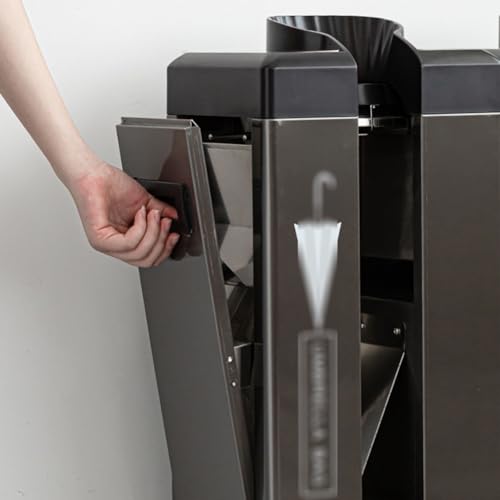 GUHPZA Automatische Nassschirmverpackungsmaschine, Gewerblicher Schirmhalter Für Eingangsbereiche, Schirmverpackungsmaschine, Jeder Schlitz,Silver-12.8x10.6x34.6in – Bild 6