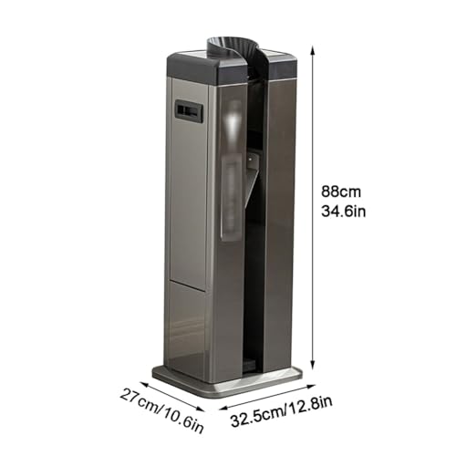 GUHPZA Automatische Nassschirmverpackungsmaschine, Gewerblicher Schirmhalter Für Eingangsbereiche, Schirmverpackungsmaschine, Jeder Schlitz,Silver-12.8x10.6x34.6in – Bild 7