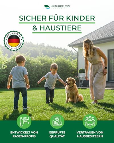 Bio-Rasendünger Frühjahr & Sommer – TESTSIEGER, Made in Germany – 10,5 kg für 400 m² – Organische Nährstoffversorgung für gesunden Boden und dichtes, sattgrünes Grün – Bild 5