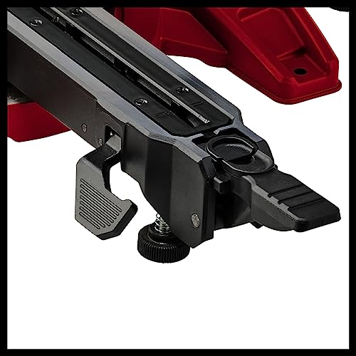 Einhell Zug-Kapp-Gehrungssäge TE-SM 10 L Dual (2.100 W, Ø 254 mm Sägeblatt, 305 mm Schnittbreite, 85 mm Schnitttiefe, Schnittlinienlaser, beidseitige Sägekopfneigung) – Bild 4