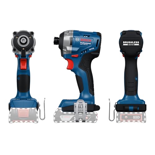 Bosch Professional 18V System Akku-Drehschlagschrauber GDR 18V-215 (inkl. 2x Akku GBA 18V 4.0Ah, Ladegerät GAL 18V-40, L-BOXX) – Bild 6