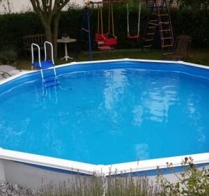 Stahlwandpool rund Karibik 5,40 x 1,20m