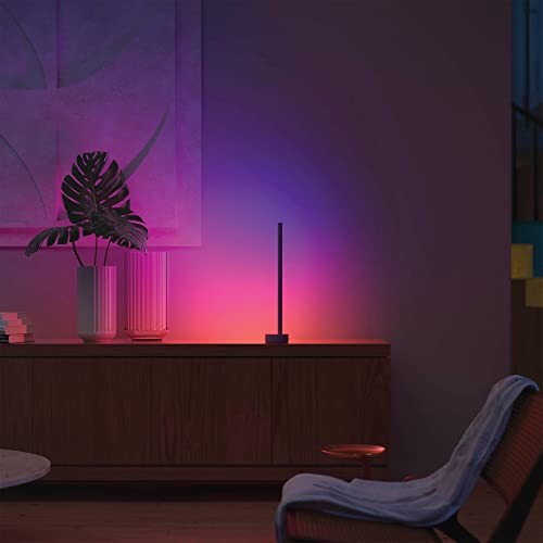 Philips Hue Gradient Signe Tischleuchte weiß 730lm, 16 Millionen Farben und Farbverläufe, dimmbar, steuerbar via App, kompatibel mit Amazon Alexa (Echo, Echo Dot) – Bild 5