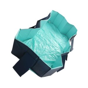 Alternative view of Dioche Blow Up PoFaltbarer Swimmingpool – Übergroßer Tragbarer PVC-Badepool für Familie und Haustiere – kein Aufblasen Erforderlich – Perfekt für Spaß Im Freien und Sommeraktivitäten (2,6 m / 8,5 Fuß)