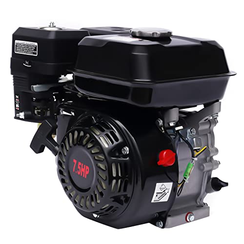 Benzin Stromgenerator (mit 7.5 HP 4 Stroke Benzinmotor, 3.6 Liter Tank, leicht und kompakt, leichter Transport des Notstromaggregats, Seilzugstarter, Tragbar 15 kg Gewicht) – Bild 2