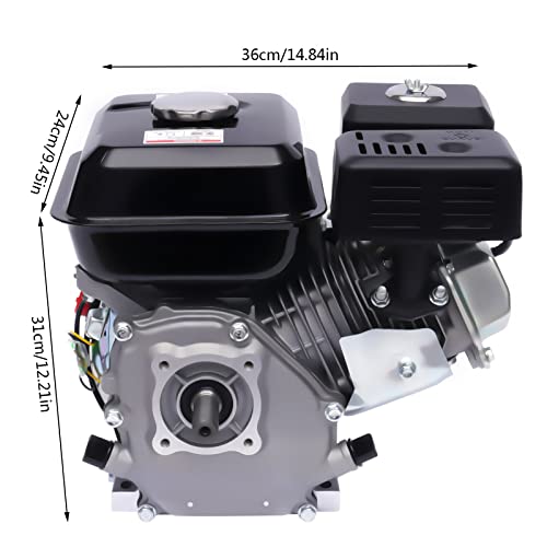 Benzin Stromgenerator (mit 7.5 HP 4 Stroke Benzinmotor, 3.6 Liter Tank, leicht und kompakt, leichter Transport des Notstromaggregats, Seilzugstarter, Tragbar 15 kg Gewicht) – Bild 5