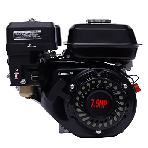 Benzin Stromgenerator (mit 7.5 HP 4 Stroke Benzinmotor, 3.6 Liter Tank, leicht und kompakt, leichter Transport des Notstromaggregats, Seilzugstarter, Tragbar 15 kg Gewicht) – Bild 8