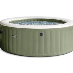 Alternative view of Intex 4-Person Olive Green Round Bubble Spa Set 28426NP (196cm x 71cm)