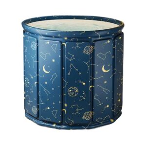 Faltbare Badewanne, tragbar, rutschfest, für Badezimmer, Hot Spa, Soaking Tub, für Fitnessstudios, Camping, Reisen, Männer, Frauen, Mädchen, Jugendliche, Teenager