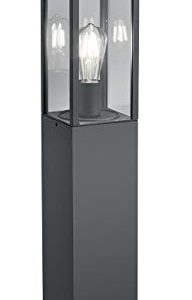 Trio Leuchten 401860142 Außen Wegeleuchte Garonne, Aluminium Druckguss, Anthrazit, Ex kl. 1x E27, 80