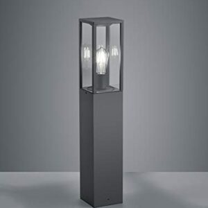 Alternative view of Trio Leuchten 401860142 Außen Wegeleuchte Garonne, Aluminium Druckguss, Anthrazit, Ex kl. 1x E27, 80