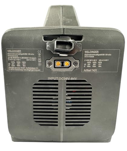 WELDINGER MMA AKKU Elektroden-Schweißinverter EM 120 akku 5-120 A mit Akkus Ladegerät – Bild 8