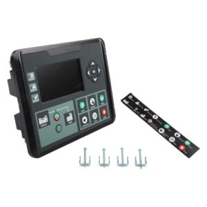 Alternative view of UTTASU Generator Controller DC60D für Diesel-/Gas-/Benzin-Notstromaggregate mit 4,3-Zoll-TFT-Display, Parametrierung über Tasten/PC, kompatibel mit 3P4W/1P2W/2P3W, IP54