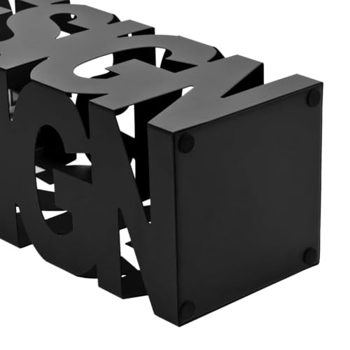 VIHHQGC Moderner Regenschirmständer aus Stahl mit abnehmbarer Tropfauffangschale - Schwarz - Praktische Aufbewahrung für Regenschirme und Gehstöcke - Langlebig – Bild 3