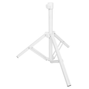Tragbarer Strandschirmständer, verstellbar, dreieckig, Eisensockel, faltbar, Metallhalterung für Sonnenschirme, ideal für Garten, Camping, Angeln und Outdoor-Aktivitäten