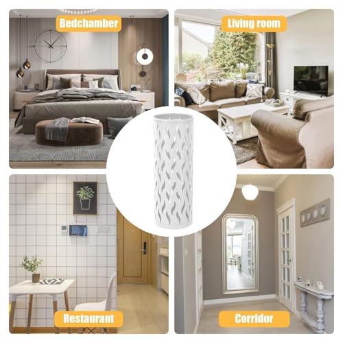 Stilvoller Schirmständer aus Metall, platzsparendes Design für Wohnzimmer, Eingangsbereich, Büro, Hotel, Restaurant und Balkon, moderne und funktionale Wohnkultur. – Bild 4