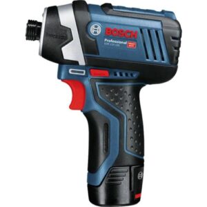 Bosch Professional 12V System Akku Drehschlagschrauber GDR 12V-105 (inkl.Einlage für Zubehör, Einlage, L-BOXX, ohne Akku/ Ladegerät)