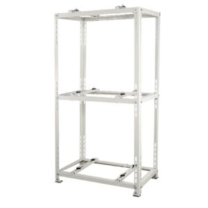 3 Stufige Klimaanlage Halterung Außengerät, Verstellbarer Dämpfungssockel Wärmepumpe, Montagehalterung, Stahlmaterial, Geeignet für Kanallose Mini Split Klimaanlagen(90x45x150cm/35x18x59in)