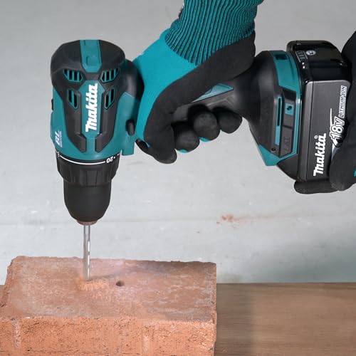 Makita DHP490RFX3 Akku-Schlagbohrschrauber 18V / 3,0 Ah, 2 Akkus Ladegerät im Koffer 74-tlg. Zubehör-Set – Bild 14