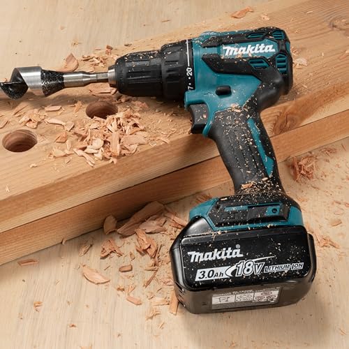 Makita DHP490RFX3 Akku-Schlagbohrschrauber 18V / 3,0 Ah, 2 Akkus Ladegerät im Koffer 74-tlg. Zubehör-Set – Bild 16