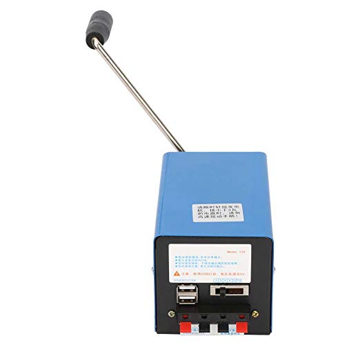 lyrlody Tragbarer Handkurbelgenerator, Starke Stromerzeugung, USB-Aufladung, Geräuscharm, Stabile Leistung, Kompakte Größe, Geringes Gewicht, für den Feldeinsatz – Bild 8