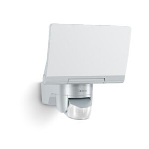 Steinel LED-Strahler XLED Home 2 S silber, Flutlicht, schwenkbar, 13,7 W, 180° Bewegungsmelder, 10 m Reichweite, 1550 lm