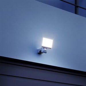 Alternative view of Steinel LED-Strahler XLED Home 2 S silber, Flutlicht, schwenkbar, 13,7 W, 180° Bewegungsmelder, 10 m Reichweite, 1550 lm