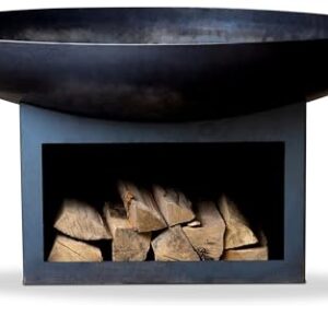 SOUK ONE Feuerschalen, Feuerschale Palma Ø 100 cm - Feuerstelle für den Garten, Terrasse und Balkon, Feuertonne und Feuerkorb