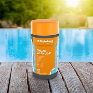 Alternative view of Steinbach Poolpflege Chlorgranulat - 0751201TV00-1 kg - Schnelllöslich - Effektiv - Neutralisierend - auch für Erstdosierung und Schockbehandlung geeignet